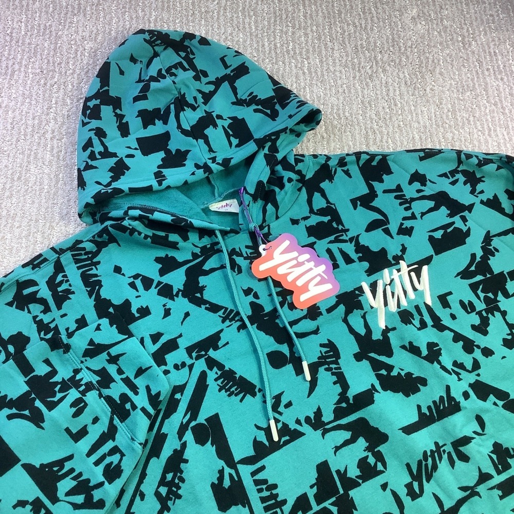 Yitty Major Label Oversized Hoodie No‎ Shade Jade Lizzouette Size 2X NWT